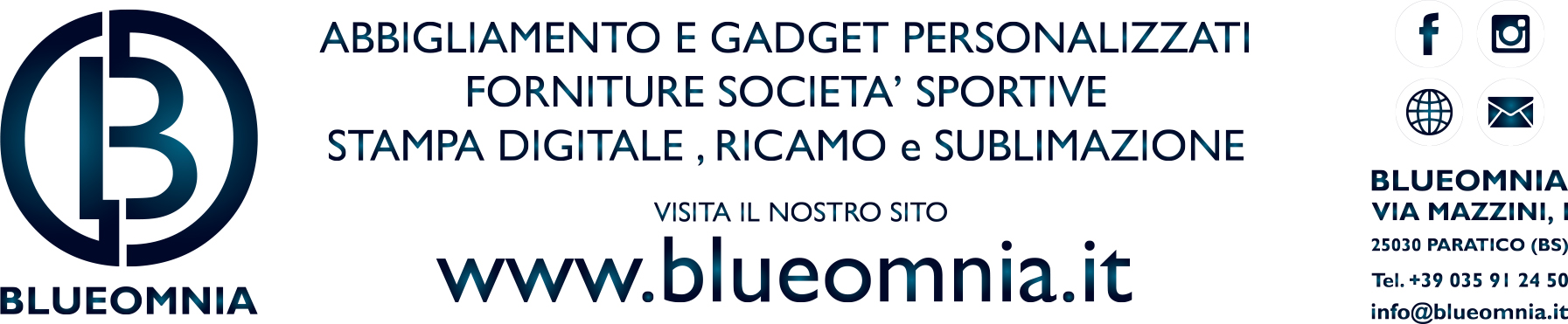 Abbigliamento Sportivo Blueomnia